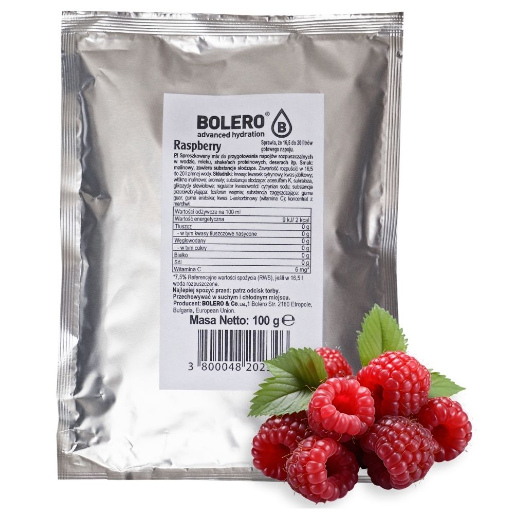 Bolero Bag Instant drink Raspberry (malina) - 100 g