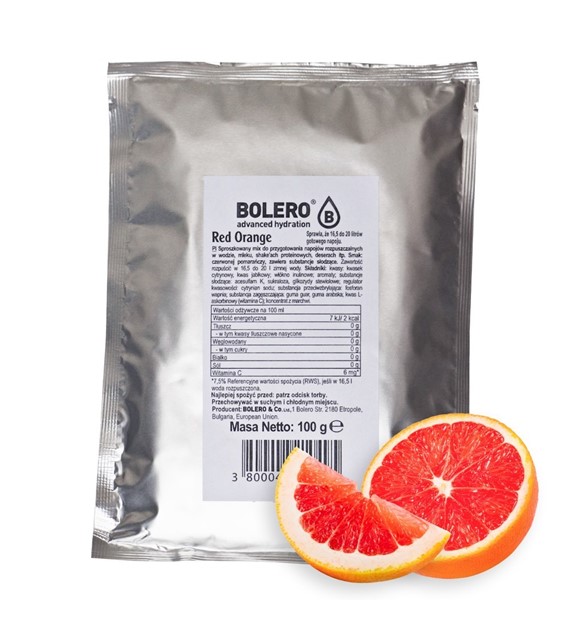 Bolero Bag Instant drink Red Orange - 100 g