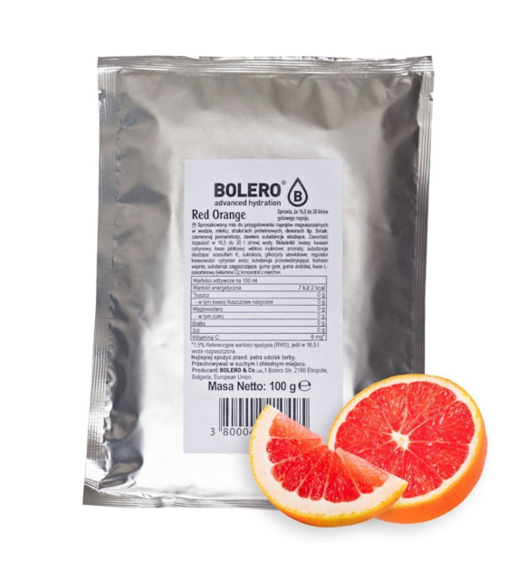 Bolero Bag Instant drink Red Orange - 100 g