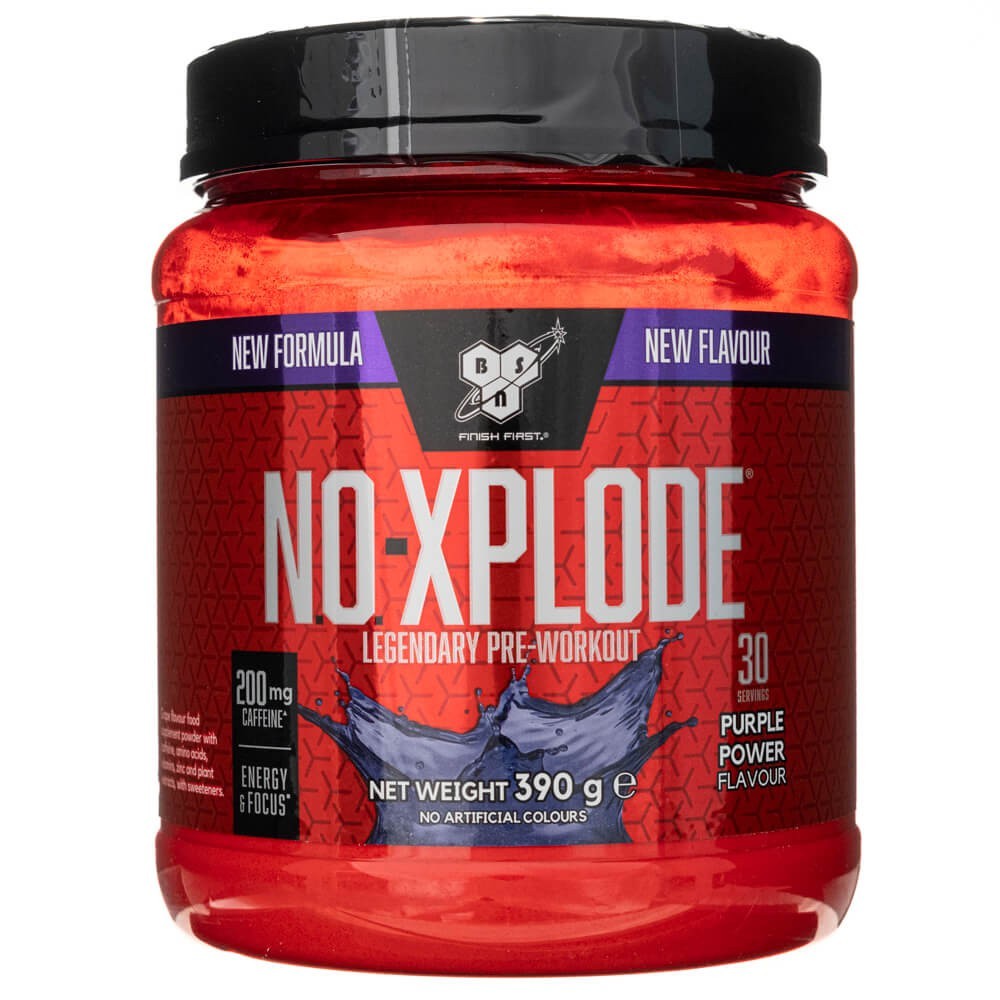 BSN No-Xplode, Geschmacksrichtung Purple Power - 390 g