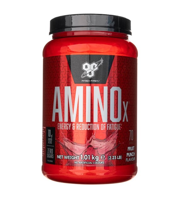 BSN Amino X Fruit Punch Owoce tropikalne - 1010 g