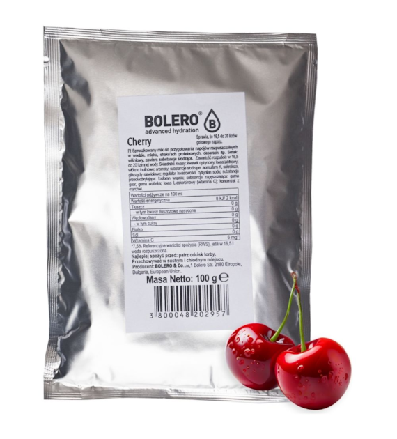 Bolero Bag Instant Drink Cherry (wiśnia) - 100 g