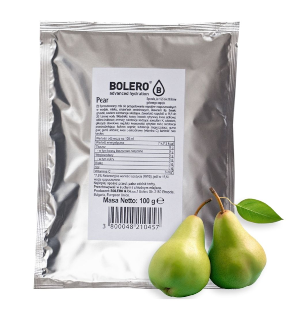 Bolero Bag Instant Drink Pear (gruszka) - 100 g