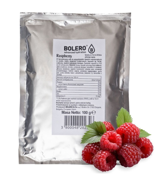 Bolero Bag Instant drink Raspberry (malina) - 100 g