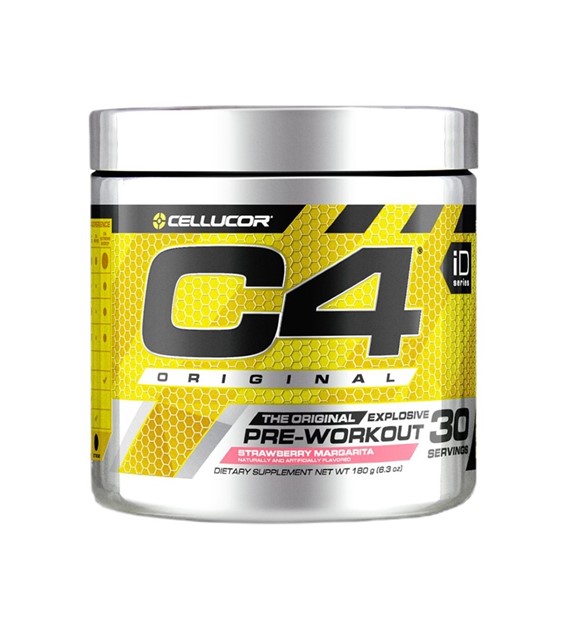 Cellucor C4 Original Przedtreningówka truskawkowa margarita - 195 g