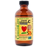 ChildLife Witamina C dla dzieci, pomarańcza - 118 ml