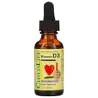 ChildLife Witamina D3 500 IU dla dzieci, jagodowa - 30 ml
