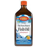 Carlson Labs Olej rybi norweski, 1600 mg Omega-3, pomarańczowy - 500 ml