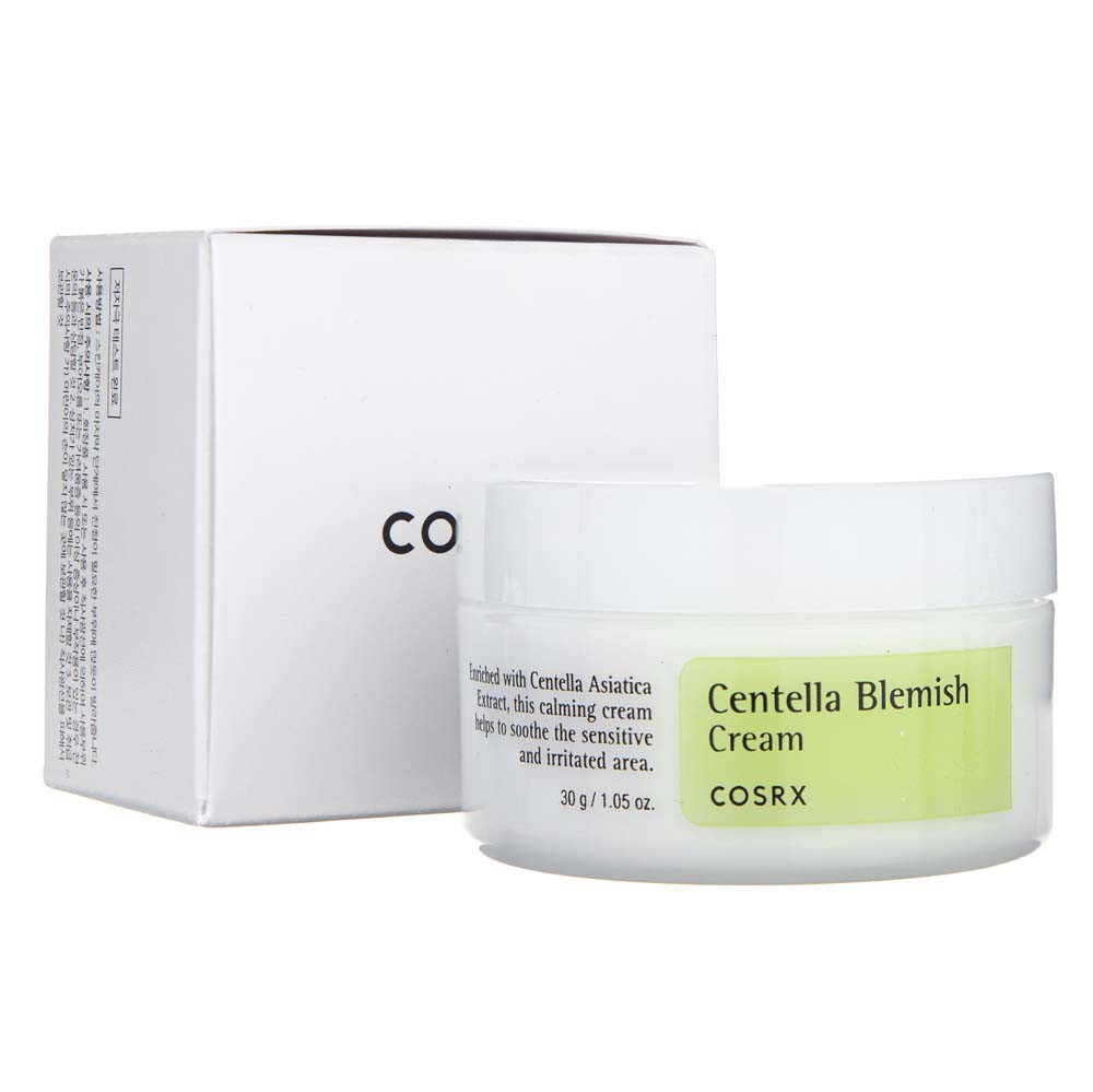 COSRX Centella Blemish Cream Krem do twarzy z wąkrotą azjatycką - 30 ml