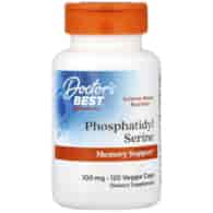 Doctor's Best Fosfatydyloseryna 100 mg - 120 kapsułek