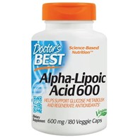 Doctor's Best Kwas Alfa liponowy 600 mg - 60 kapsułek