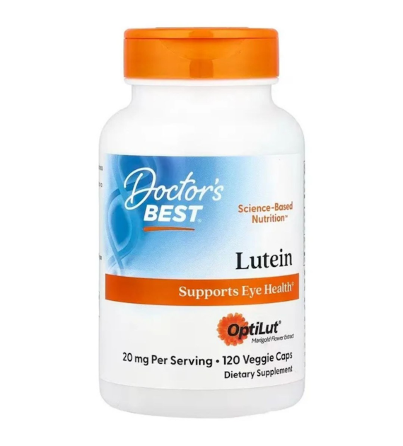 Doctor's Best Lutein from OptiLut - 120 Veg Capsules