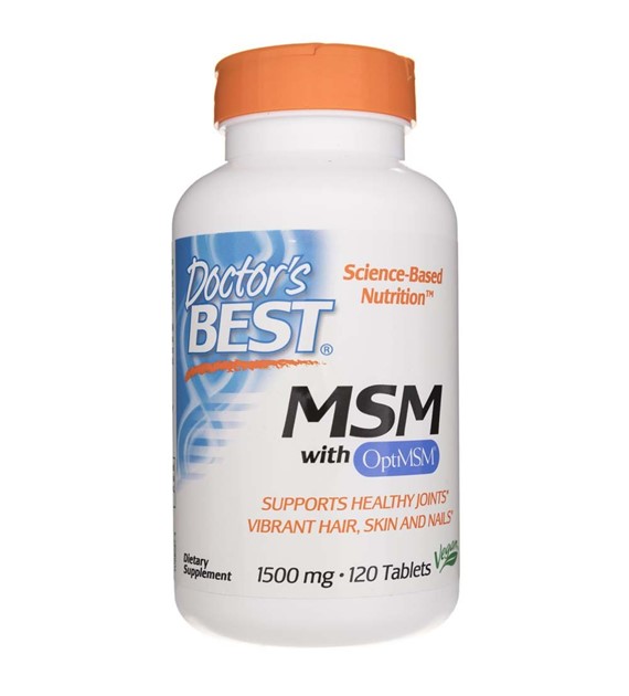 Doctor's Best MSM s OptiMSM 1500 mg - 120 tablet