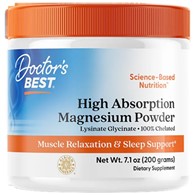 Doctor's Best Magnez w proszku - 200 g
