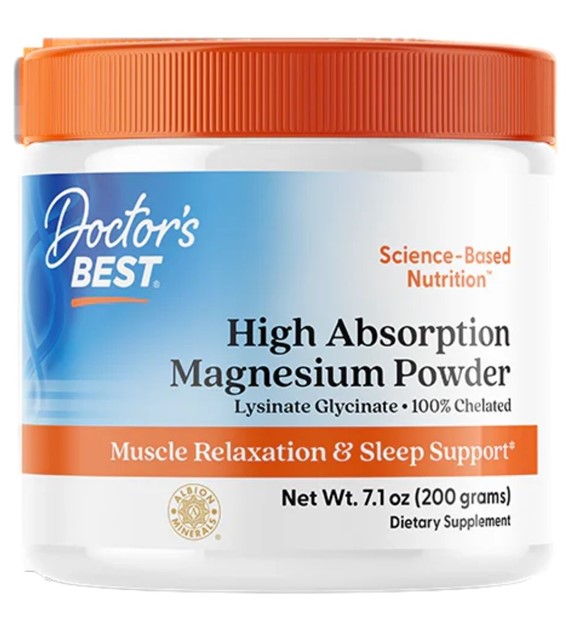 Doctor's Best Magnez w proszku - 200 g