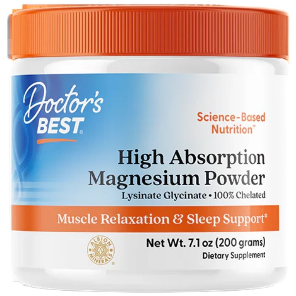 Doctor's Best Magnez w proszku - 200 g