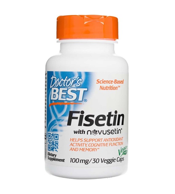 Doctor's Best Fisetin with Novusetin 100 mg - 30 kapsułek