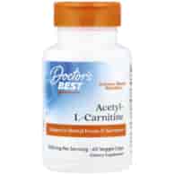 Doctor's Best Acetyl-L-Carnitine with Biosint Carnitines 500 mg - 60 Veg Capsules