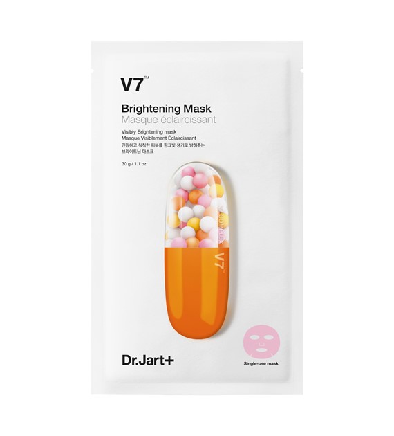 Dr. Jart+ V7 Brightening Maska rozświetlająca w płachcie