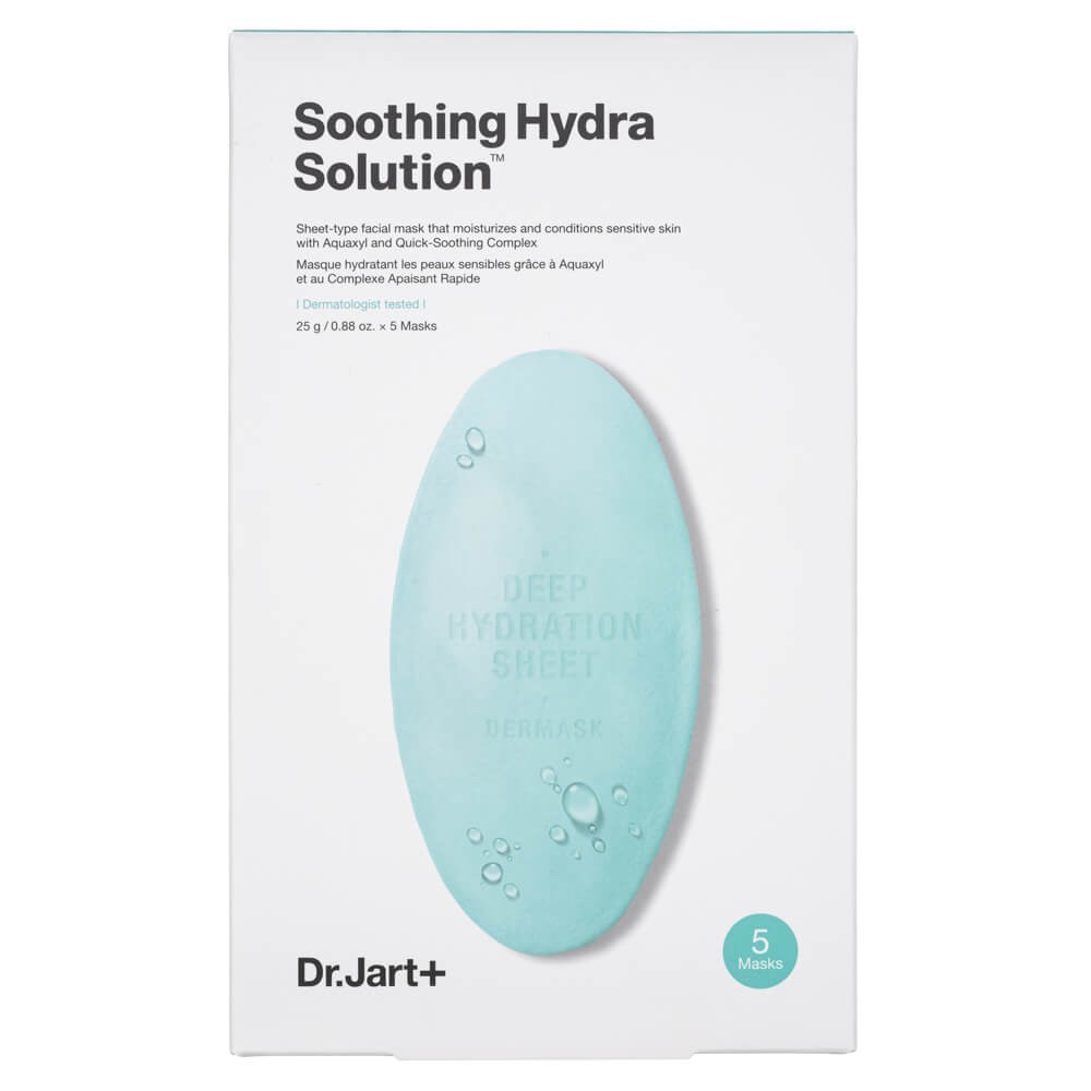 Dr. Jart+ Dermask Water Jet Soothing Hydra Solution Maseczki kojące - 5 sztuk