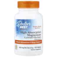 Doctor's Best Chelat Magnezu (Magnesium Chelated) - 120 tabletek