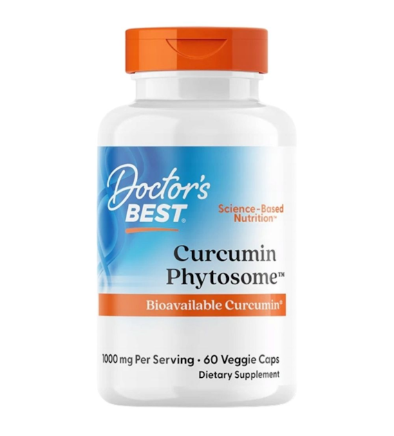 Doctor's Best Curcumin Phytosome Meriva 500 mg - 60 kapsułek