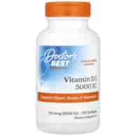Doctor's Best Vitamin D3 5000 IU - 720 měkkých gelů