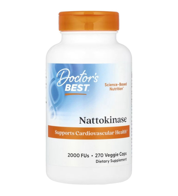 Doctor's Best Nattokinase 2,000 FUs - 270 Veg Capsules