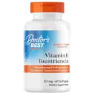 Doctor's Best Witamina E, Tokotrienole 50 mg - 60 kapsułek