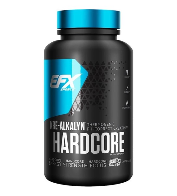 EFX Sport Kre-Alkalyn Hardcore - 120 kapsułek