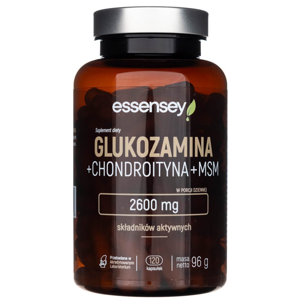 Essensey Glukosamin Chondroitin MSM - 120 kapslí