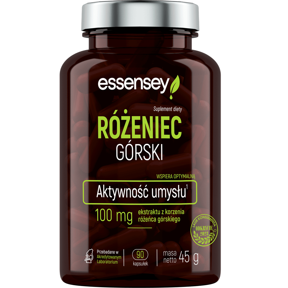 Essensey Różeniec Górski 100 mg - 90 kapsułek