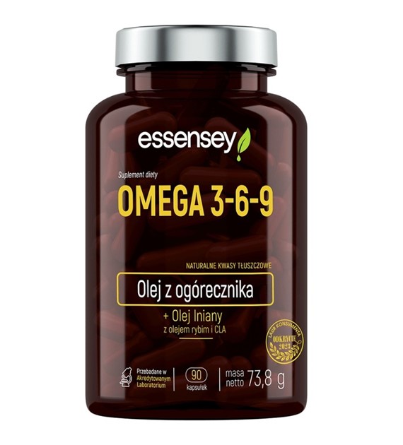 Essensey Omega 3-6-9 - 90 kapsułek