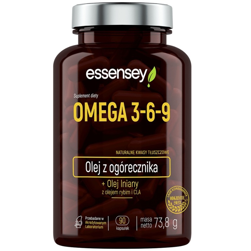 Essensey Omega 3-6-9 - 90 kapsułek