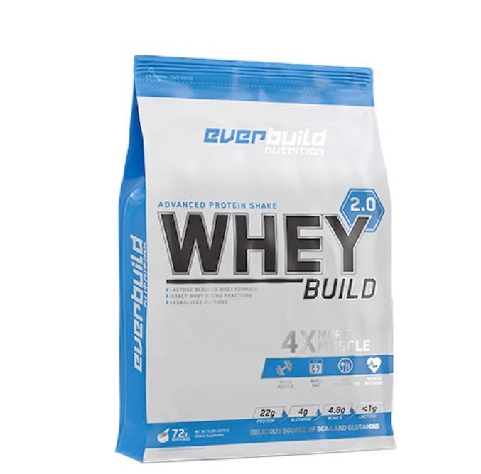 Everbuild Nutrition Whey Build 2.0 odżywka czekoladowa - 2270 g