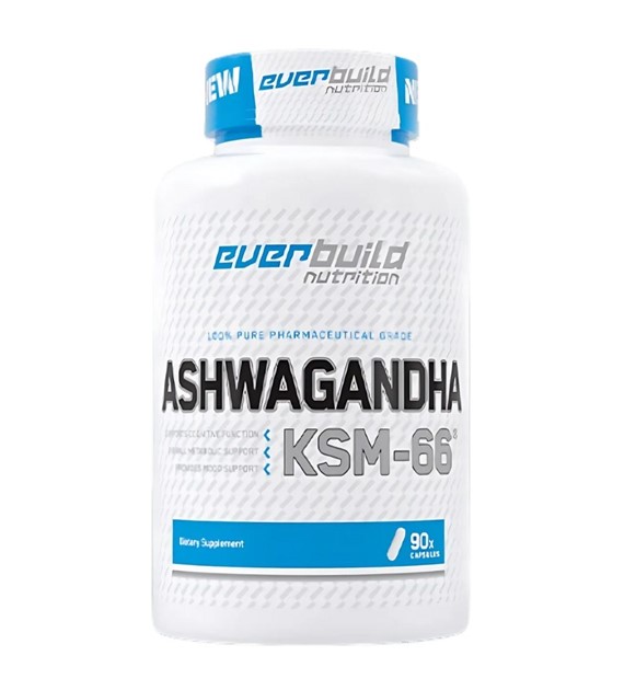 Everbuild Nutrition Ashwagandha KSM-66 450 mg - 90 kapsułek