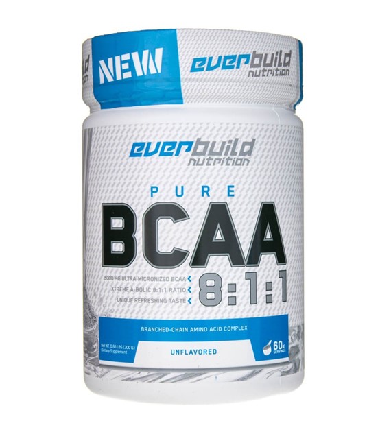 Everbuild Nutrition BCAA 8:1:1 Ungeschmälert - 300 g