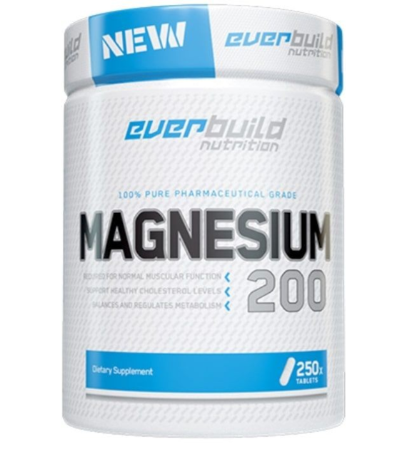 Everbuild Nutrition Magnesium 200 - 250 tabletek