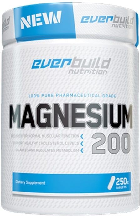 Everbuild Nutrition Magnesium 200 - 250 tabletek