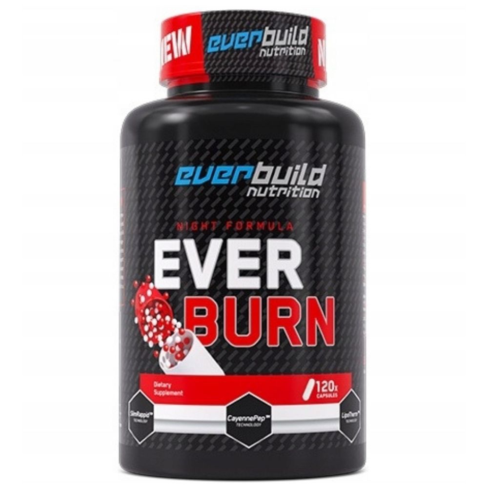 Everbuild Nutrition Ever Burn, Spalacz tłuszczu - 120 kapsułek