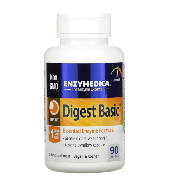 Enzymedica Digest Basic™ (Enzymy trawienne) - 90 kapsułek