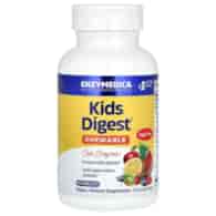 Enzymedica Kids Digest™ Enzymy trawienne dla dzieci, poncz owocowy - 90 tabletek do żucia