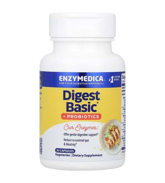 Enzymedica Organiczny ocet jabłkowy 355 mg - 60 kapsułek