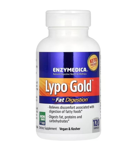 Enzymedica-Lypo Gold 120caps