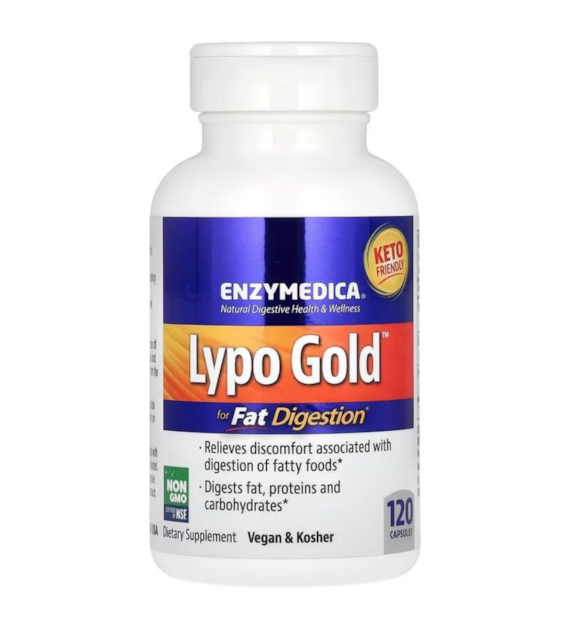 Enzymedica-Lypo Gold 120caps