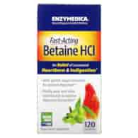 Enzymedica Betaina HCl - 120 kapsułek
