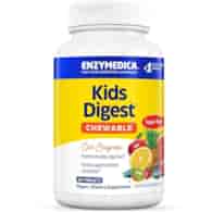 Enzymedica Kids Digest™ Enzymy trawienne dla dzieci, poncz owocowy - 60 tabletek do żucia