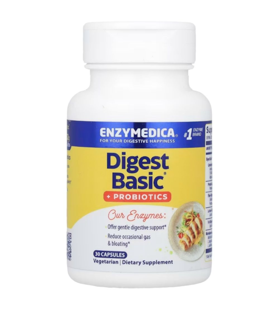 Enzymedica Organiczny ocet jabłkowy 355 mg - 60 kapsułek