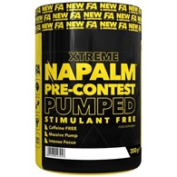 Fitness Authority Napalm Pre-contest Pumped Stimulant Free, przedtreningówka arbuzowa - 350 g