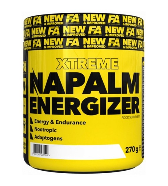 Fitness Authority Napalm Extreme Energizer, mango-cytryna - 270 g